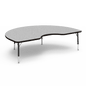 Virco 4000 Series 48" x 72" Kidney Table