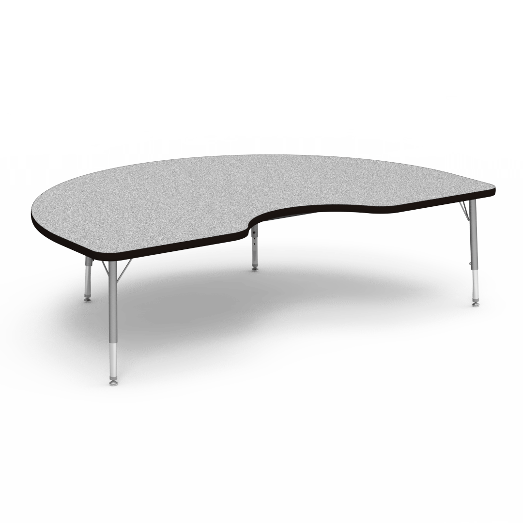 Virco 4000 Series 48" x 72" Kidney Table