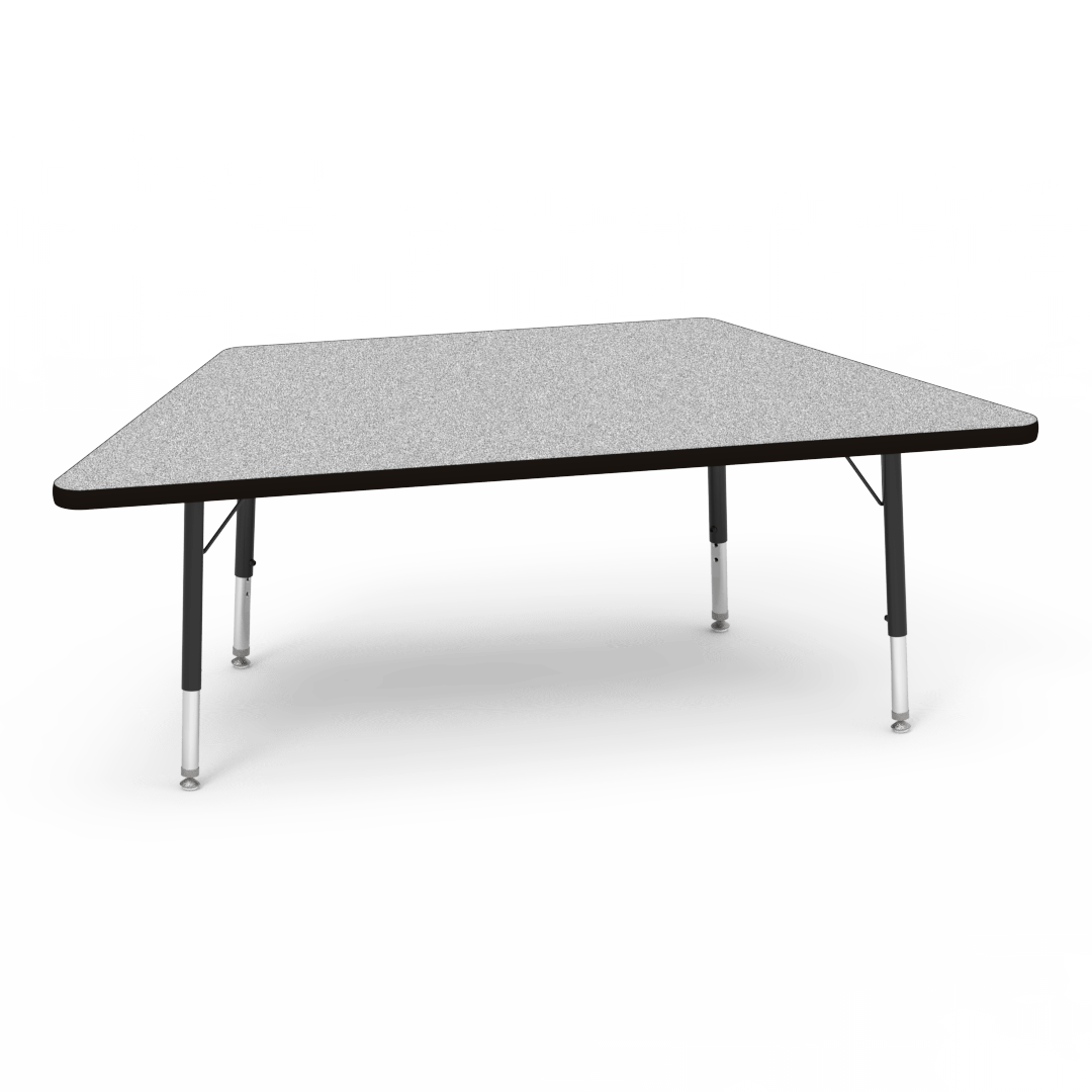 Virco 4000 Series 30" x 60" Trapezoid Table
