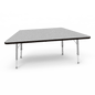 Virco 4000 Series 30" x 60" Trapezoid Table