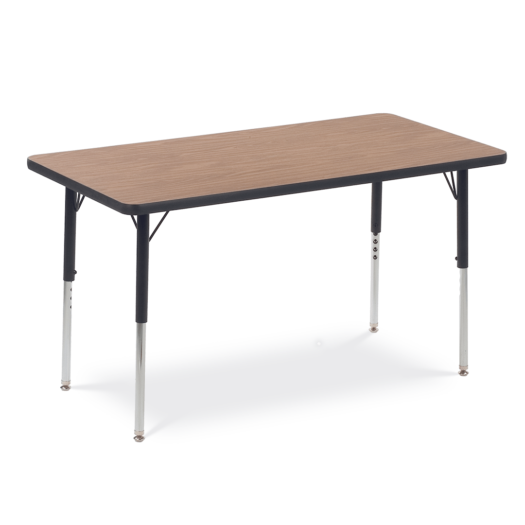 Virco 4000 Series 24" x 48" Rectangle Table