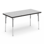 Virco 4000 Series 24" x 48" Rectangle Table