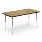 Virco 4000 Series 24" x 48" Rectangle Table
