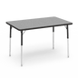 Virco 4000 Series 30" x 48" Rectangle Table