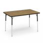 Virco 4000 Series 30" x 48" Rectangle Table
