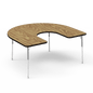 Virco 4000 Series 60" x 66" Horseshoe Table