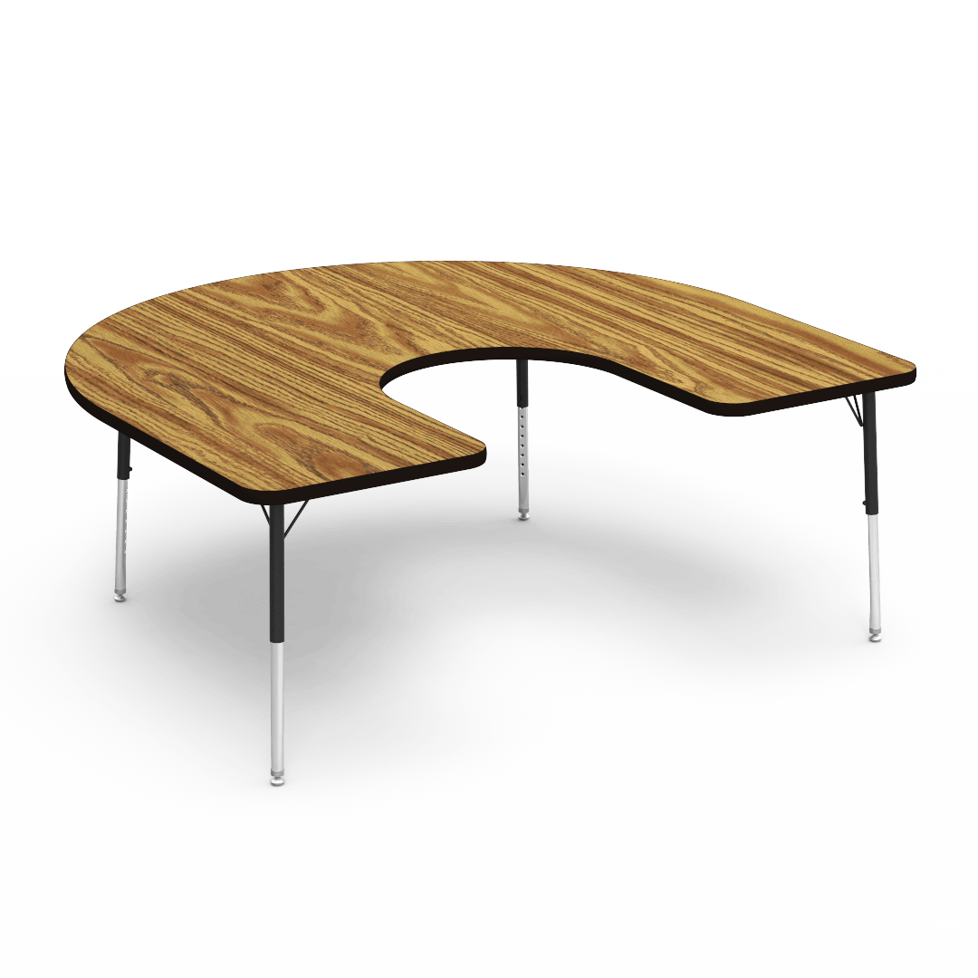 Virco 4000 Series 60" x 66" Horseshoe Table
