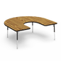 Virco 4000 Series 60" x 66" Horseshoe Table
