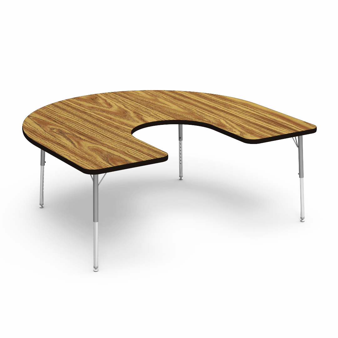 Virco 4000 Series 60" x 66" Horseshoe Table