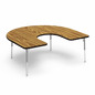Virco 4000 Series 60" x 66" Horseshoe Table