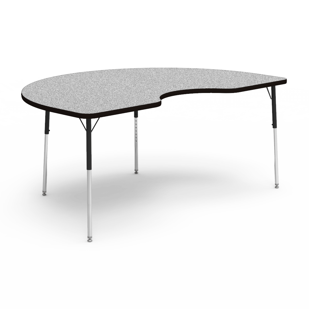 Virco 4000 Series 48" x 72" Kidney Table