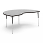 Virco 4000 Series 48" x 72" Kidney Table