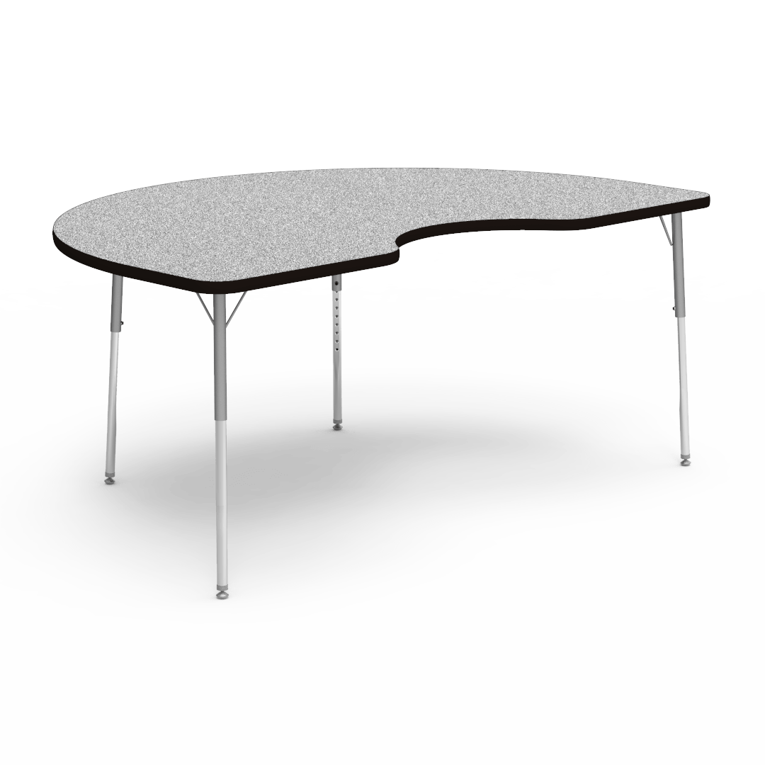 Virco 4000 Series 48" x 72" Kidney Table