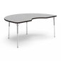 Virco 4000 Series 48" x 72" Kidney Table
