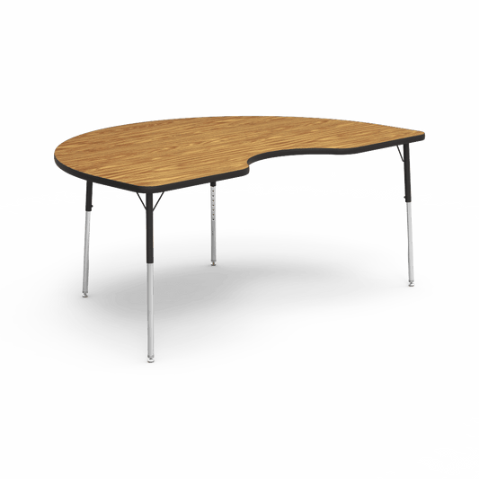 Virco 4000 Series 48" x 72" Kidney Table
