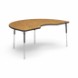 Virco 4000 Series 48" x 72" Kidney Table