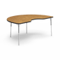 Virco 4000 Series 48" x 72" Kidney Table